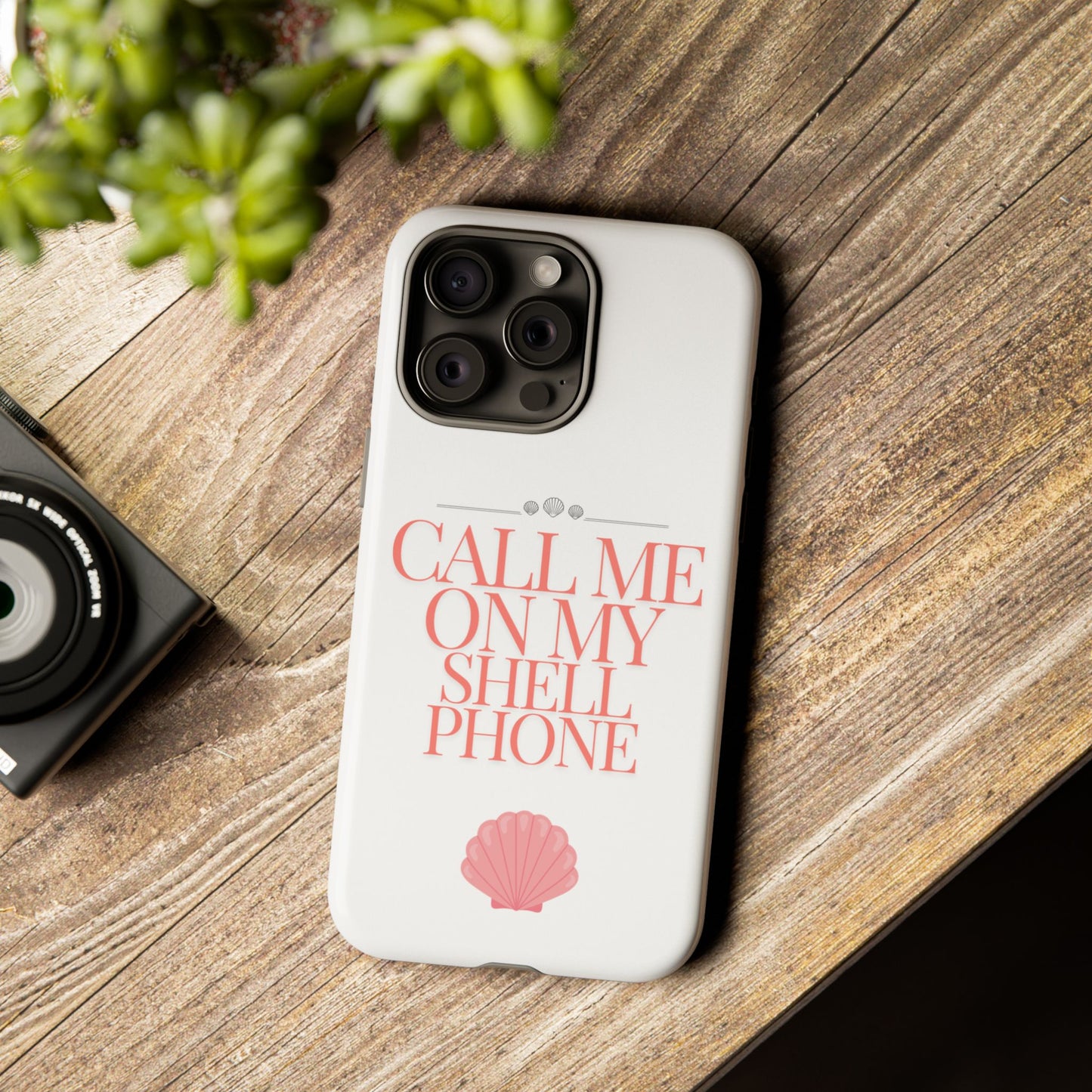 Call Me on my Shell Phone Phone Case