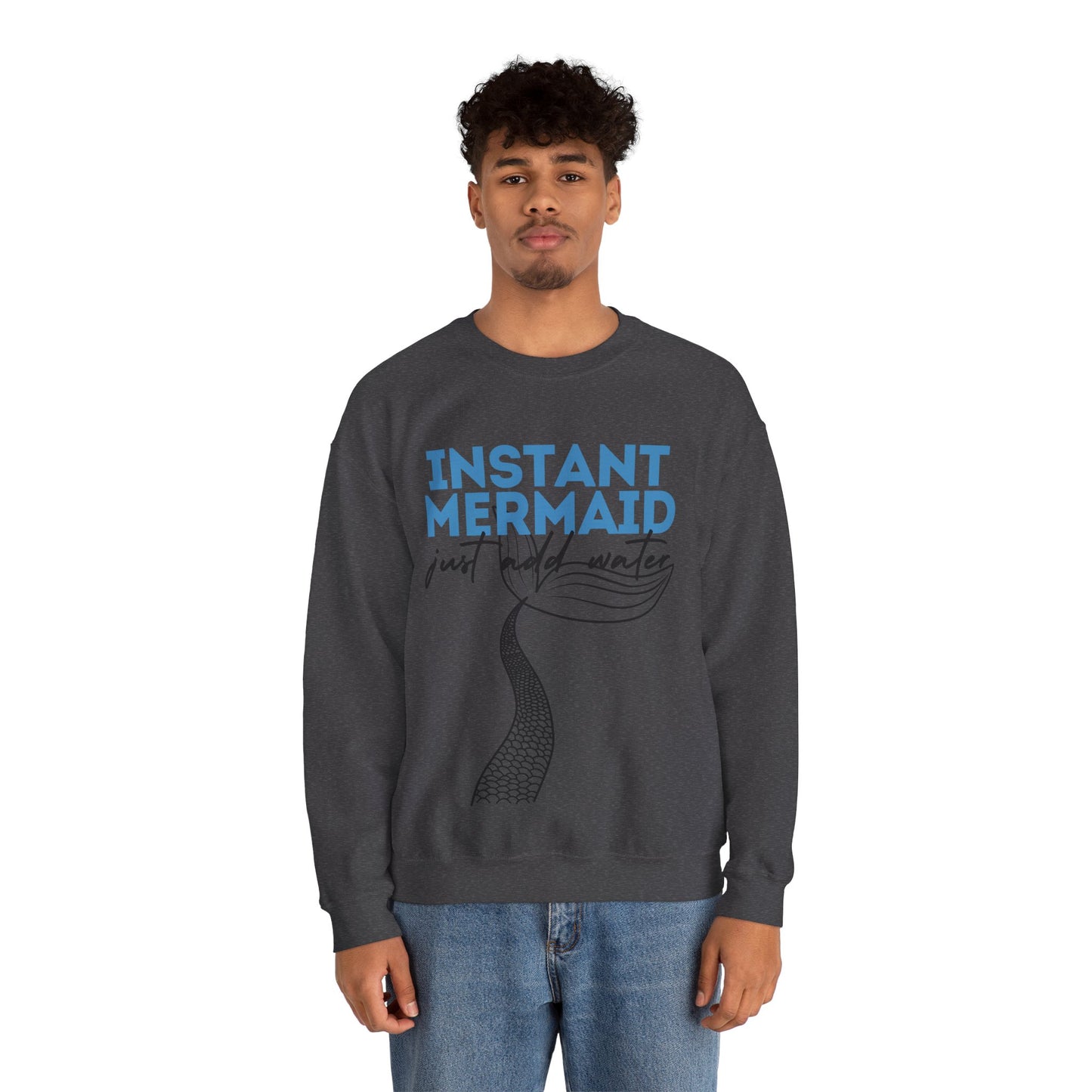 Instant Mermaid Crewneck Sweatshirt