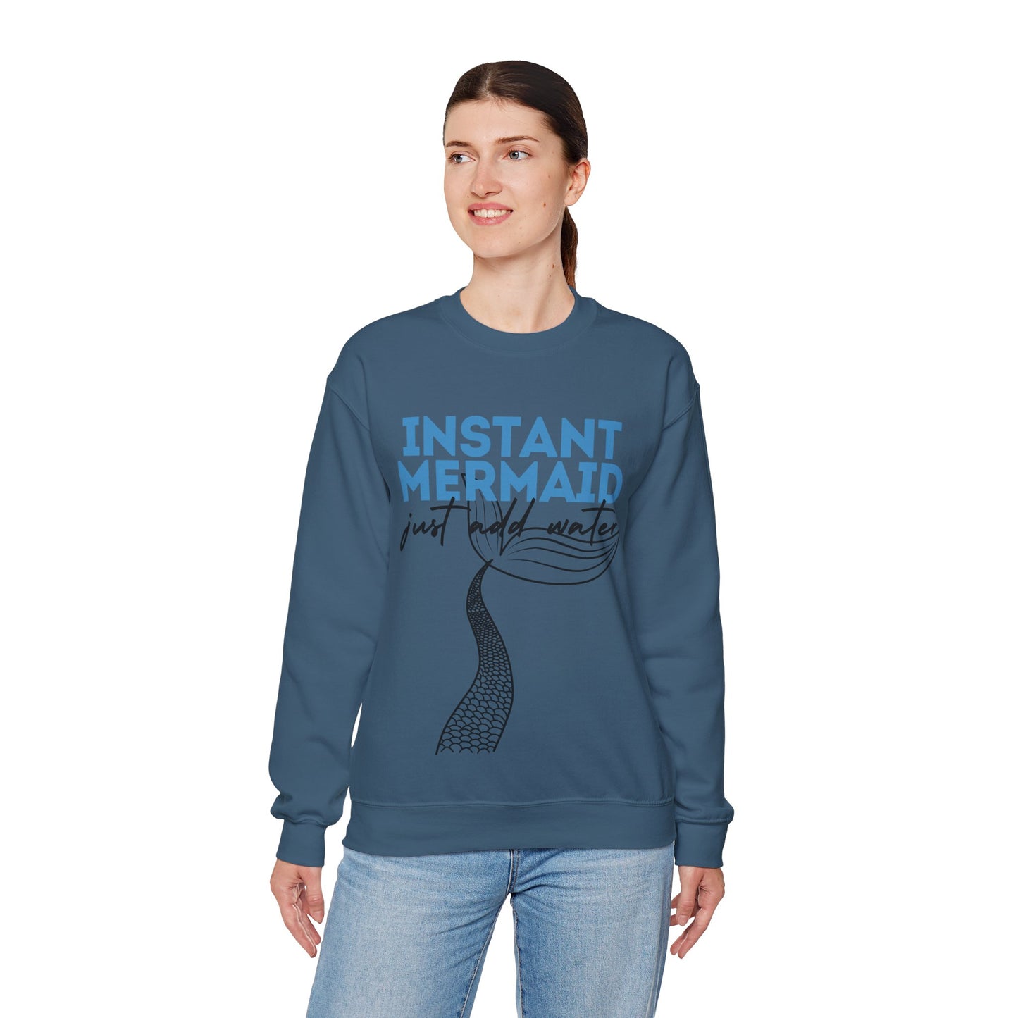 Instant Mermaid Crewneck Sweatshirt