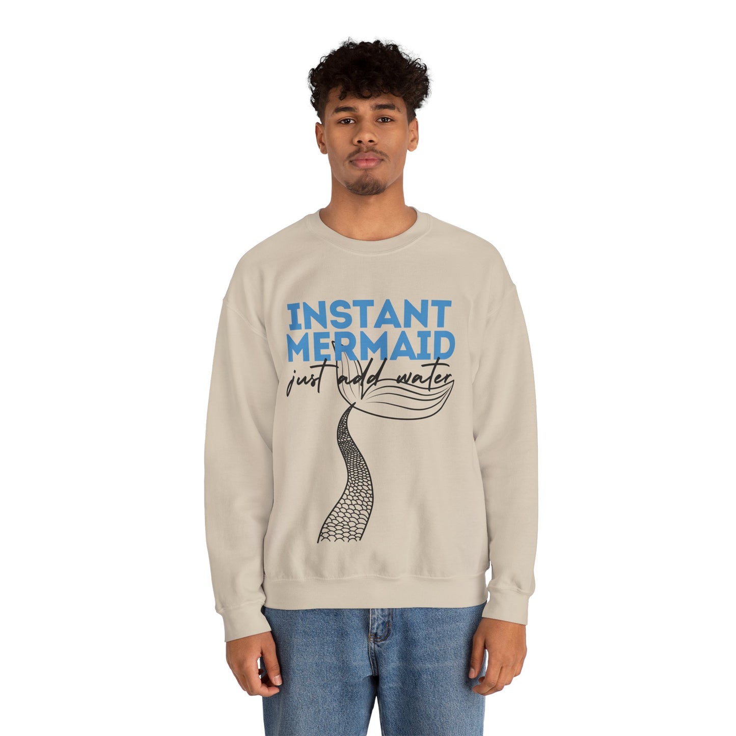 Instant Mermaid Crewneck Sweatshirt