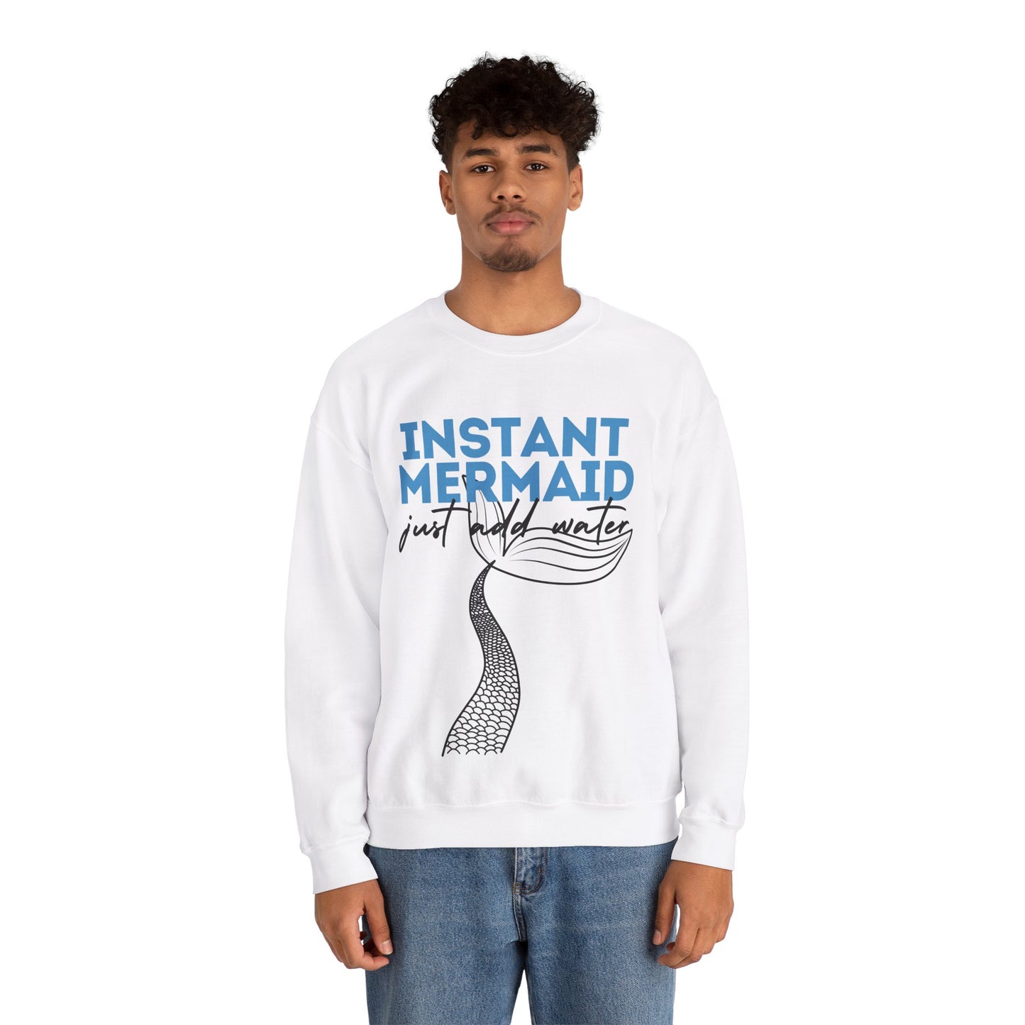 Instant Mermaid Crewneck Sweatshirt