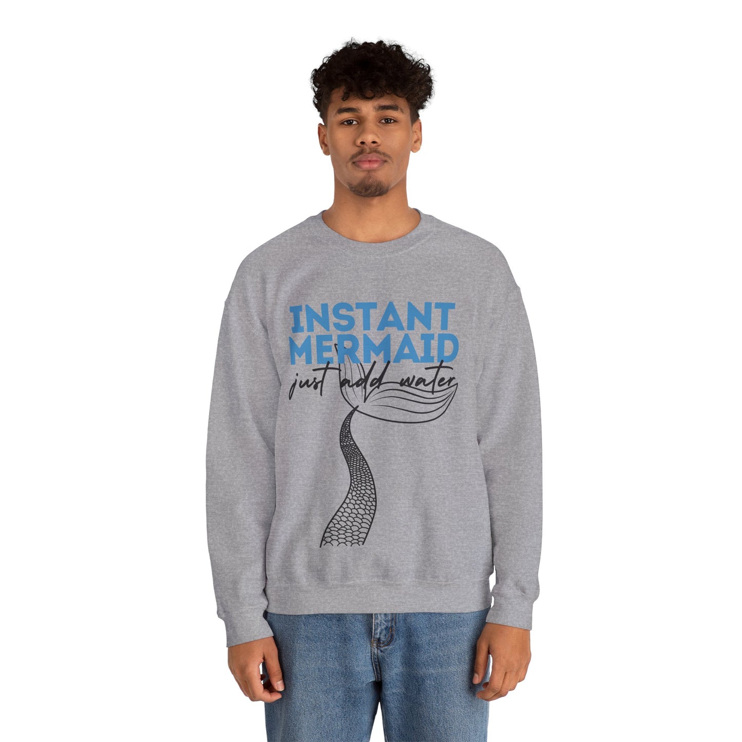 Instant Mermaid Crewneck Sweatshirt