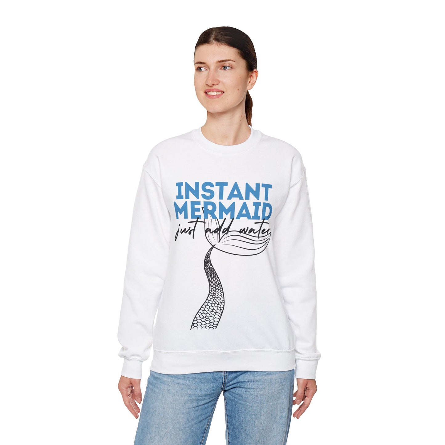 Instant Mermaid Crewneck Sweatshirt