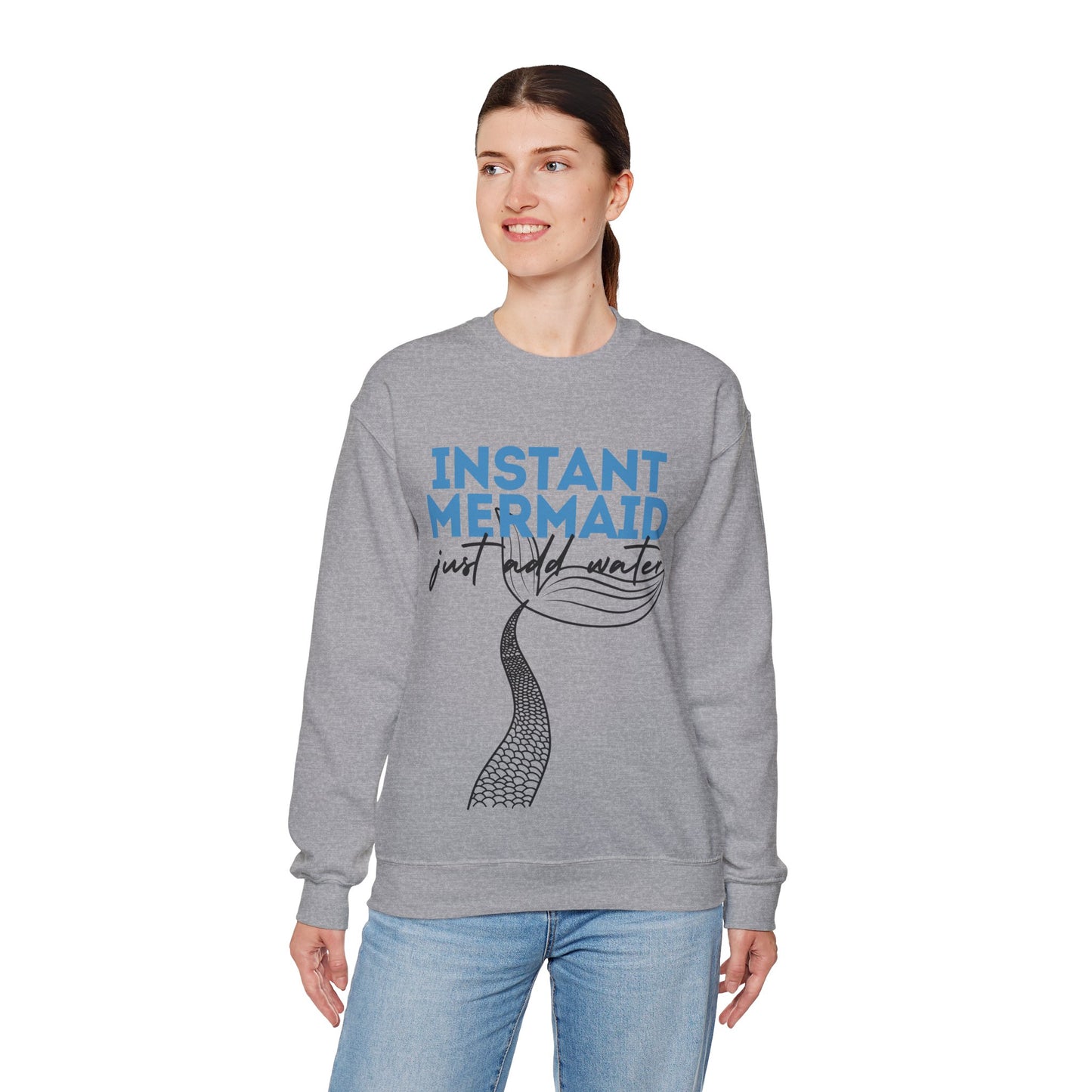 Instant Mermaid Crewneck Sweatshirt