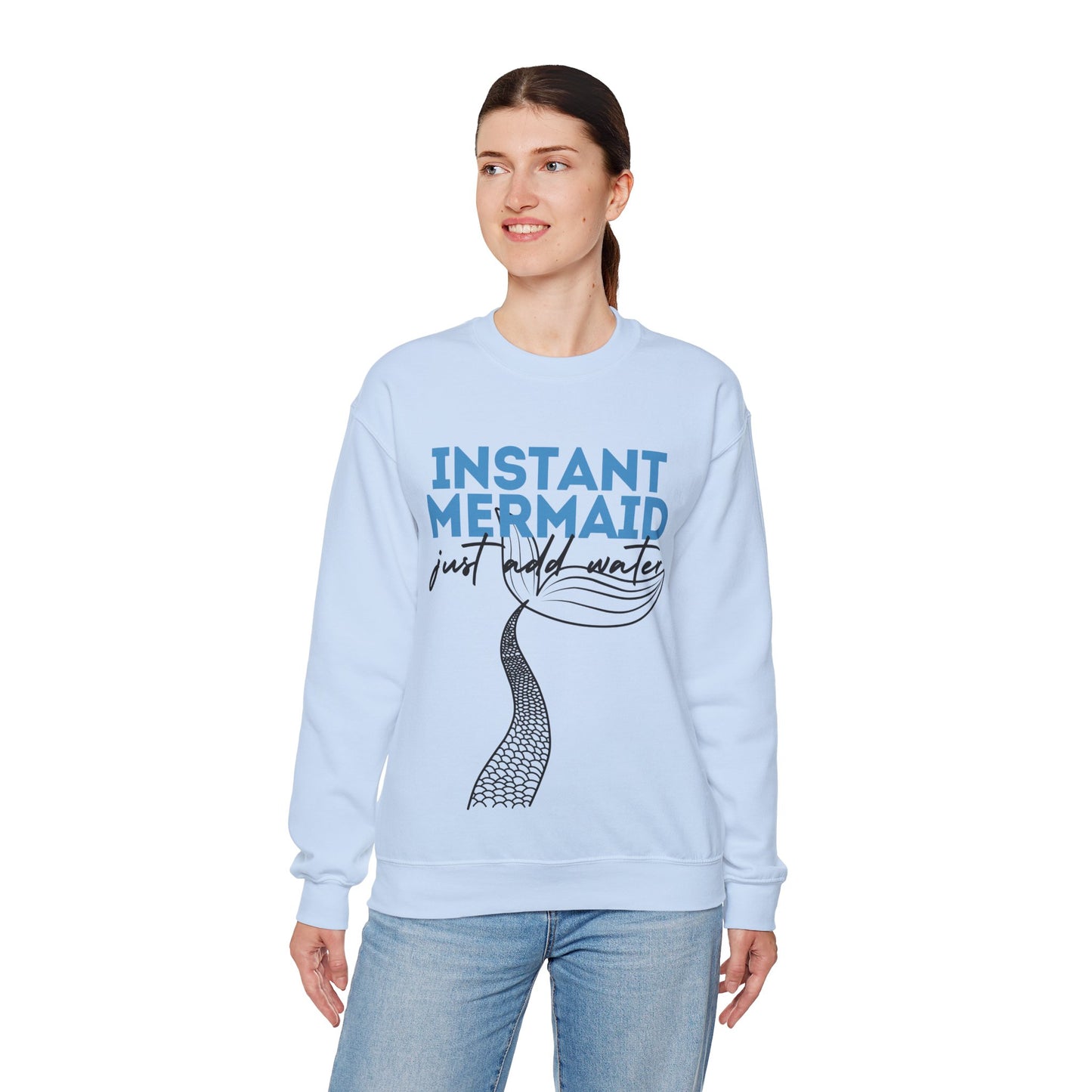 Instant Mermaid Crewneck Sweatshirt