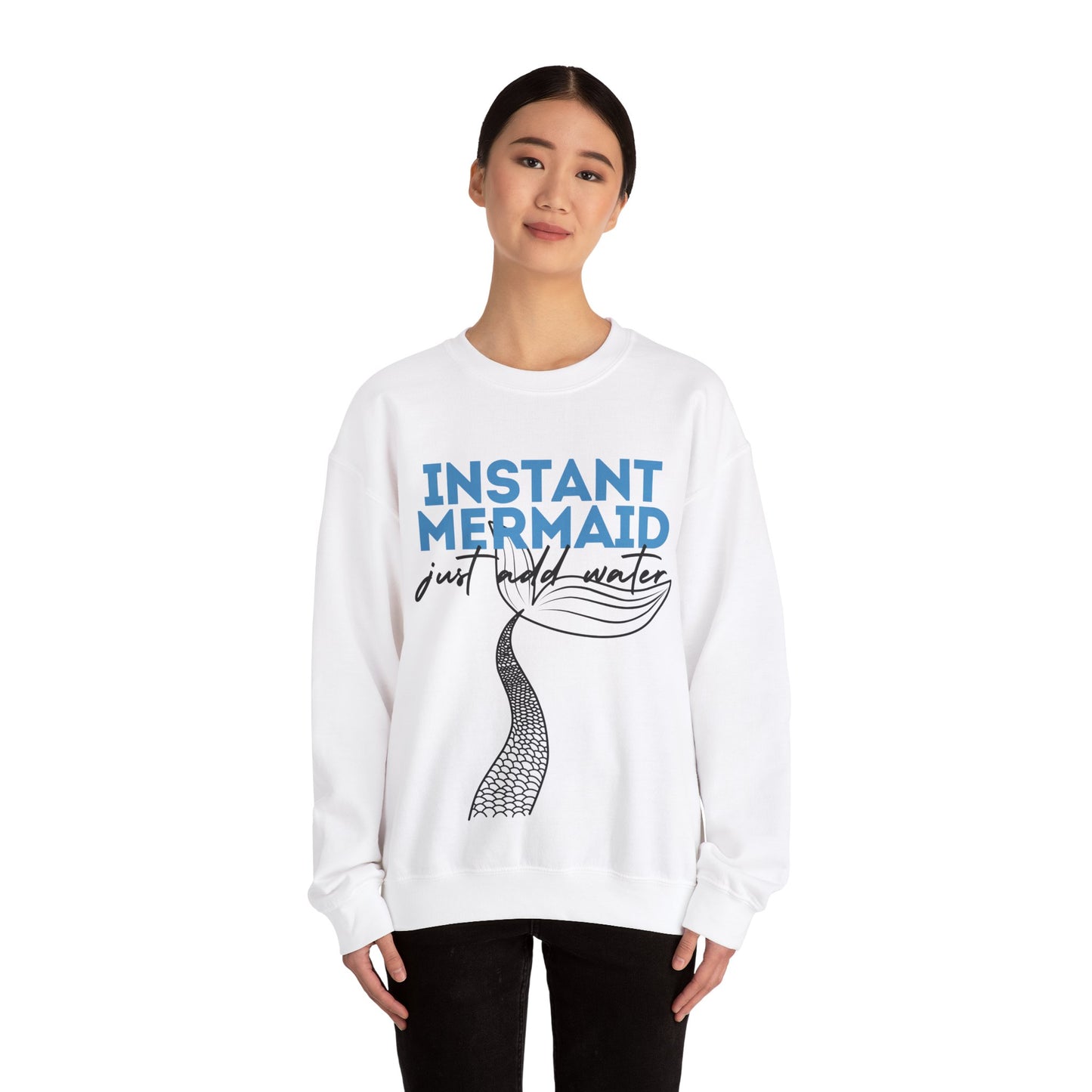 Instant Mermaid Crewneck Sweatshirt