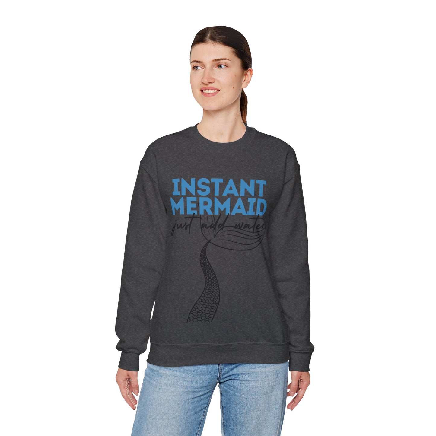 Instant Mermaid Crewneck Sweatshirt