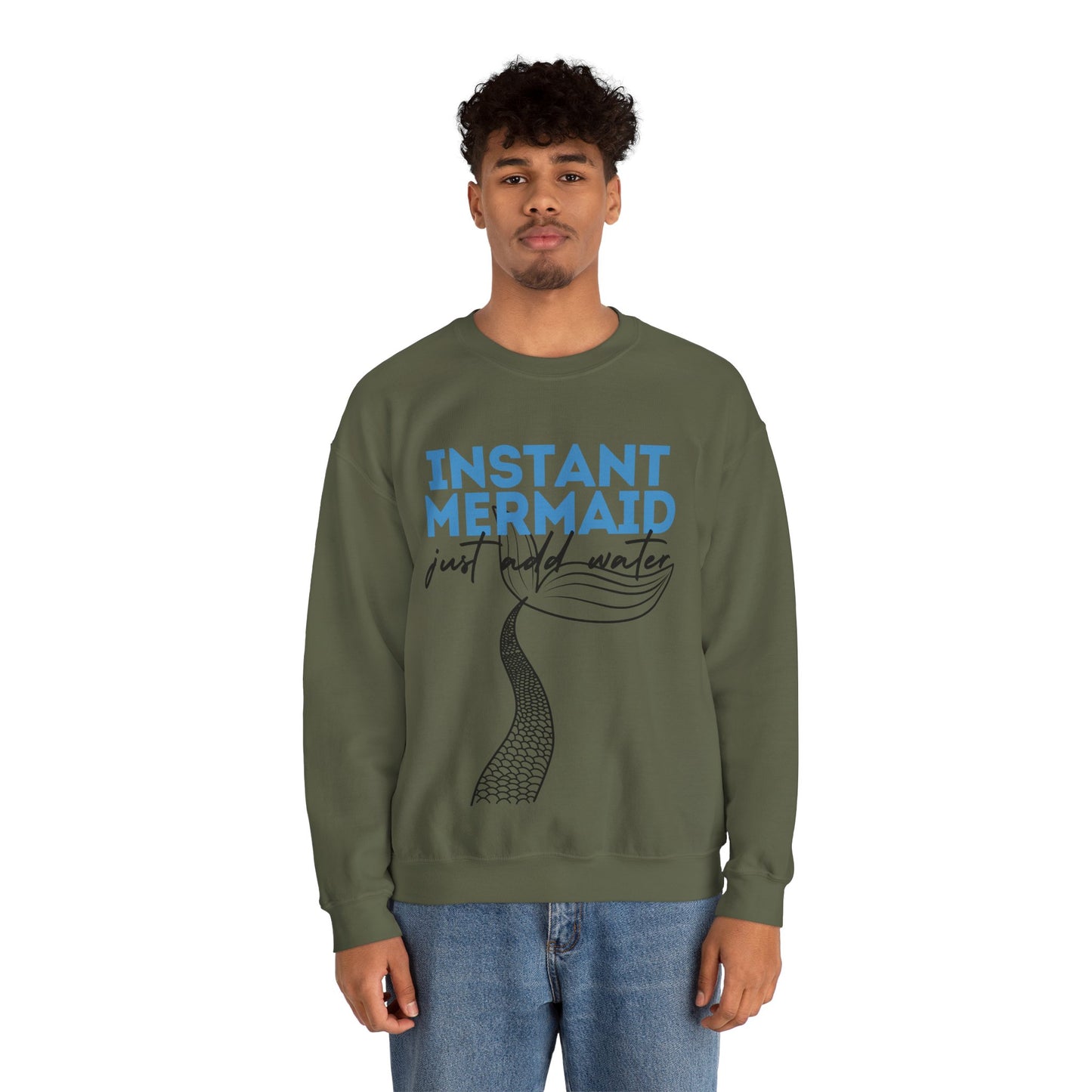 Instant Mermaid Crewneck Sweatshirt