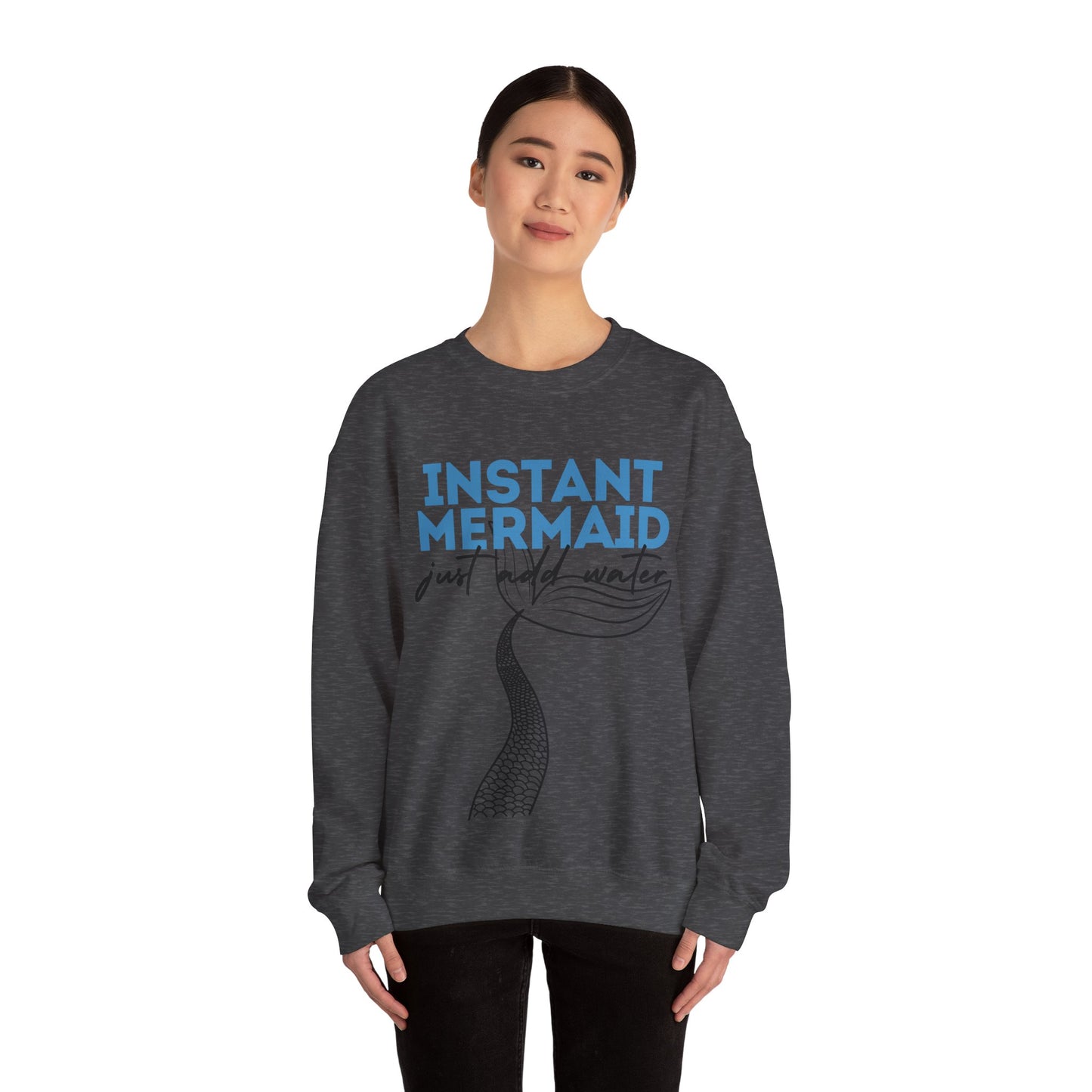 Instant Mermaid Crewneck Sweatshirt