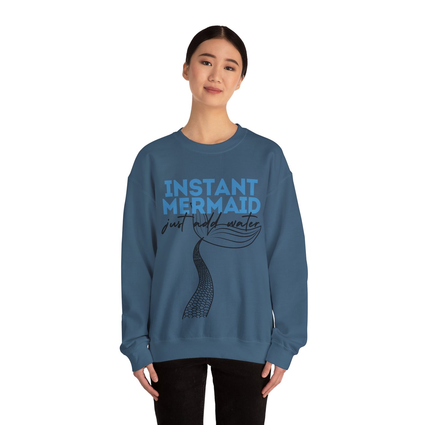 Instant Mermaid Crewneck Sweatshirt