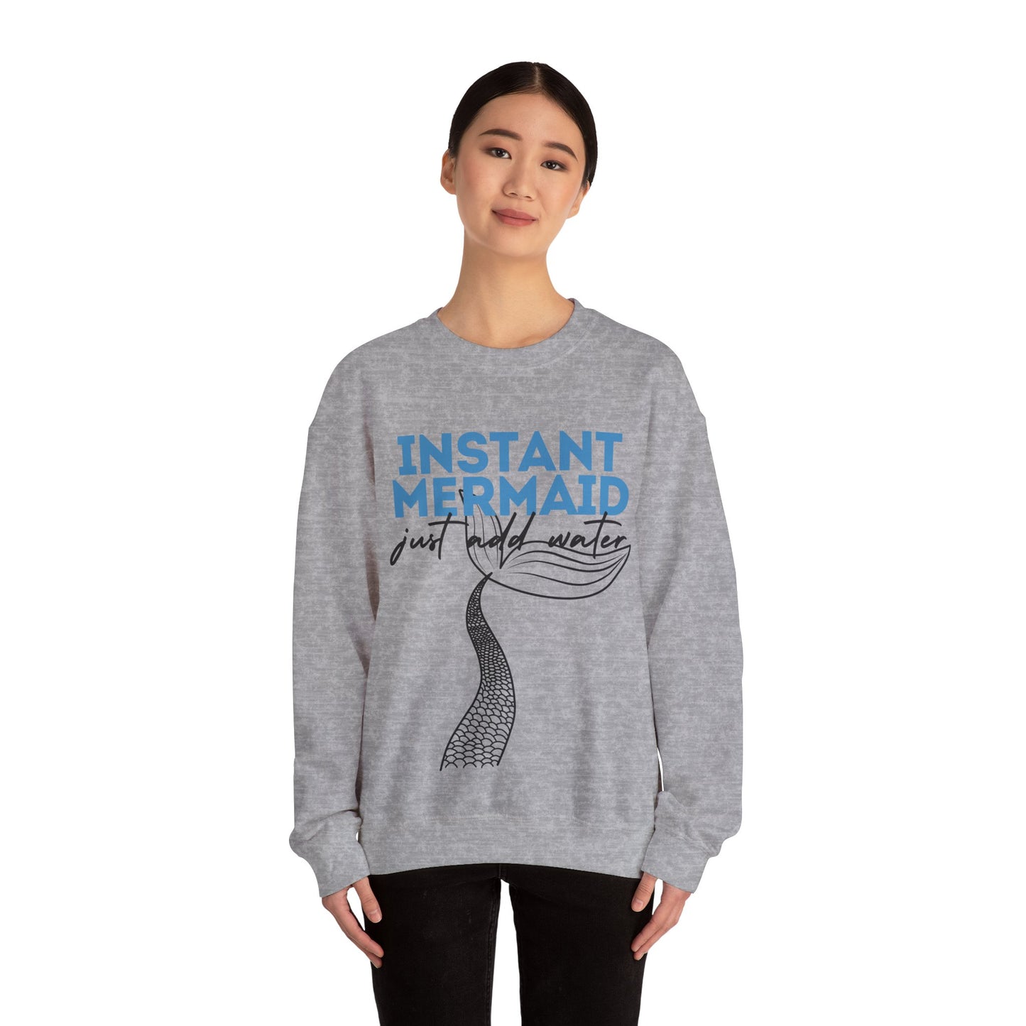 Instant Mermaid Crewneck Sweatshirt