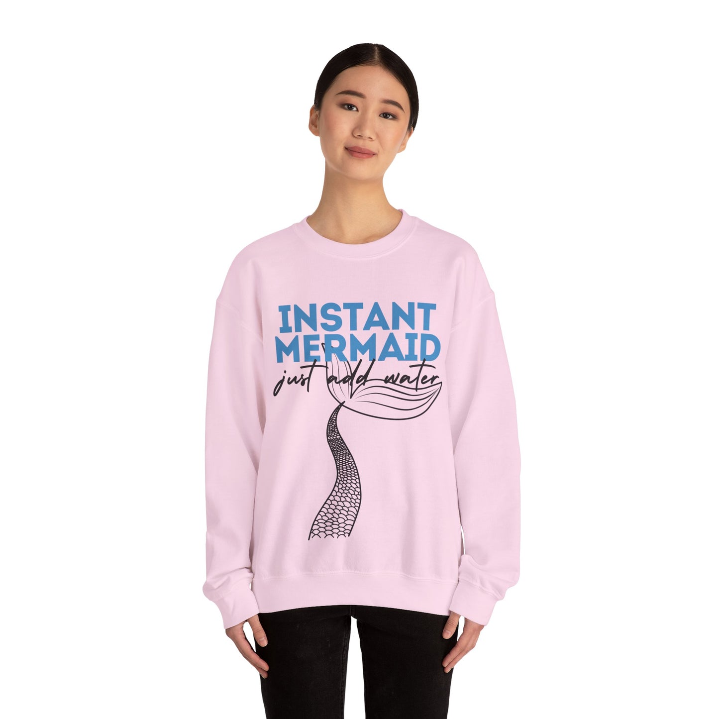 Instant Mermaid Crewneck Sweatshirt